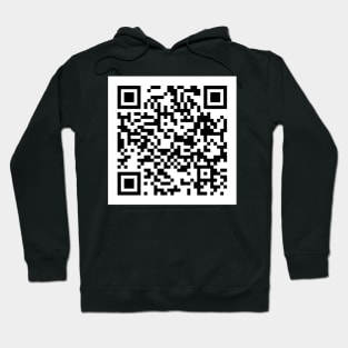 Rick Roll QR Code Hoodie